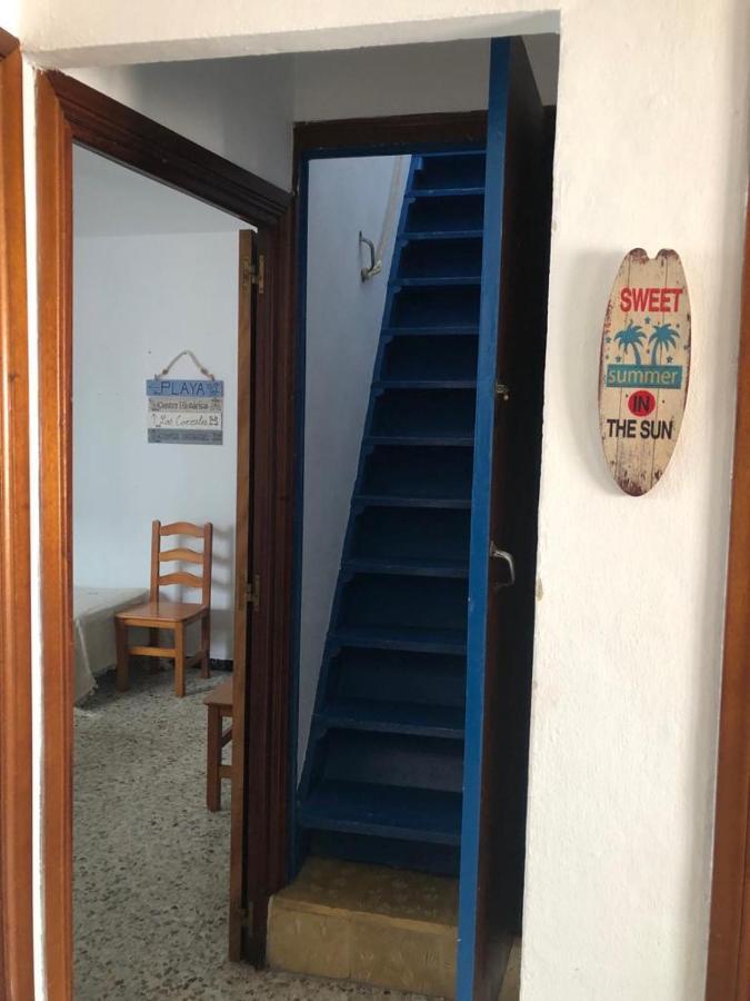 Casa en primera línea de playa Rota Exterior foto