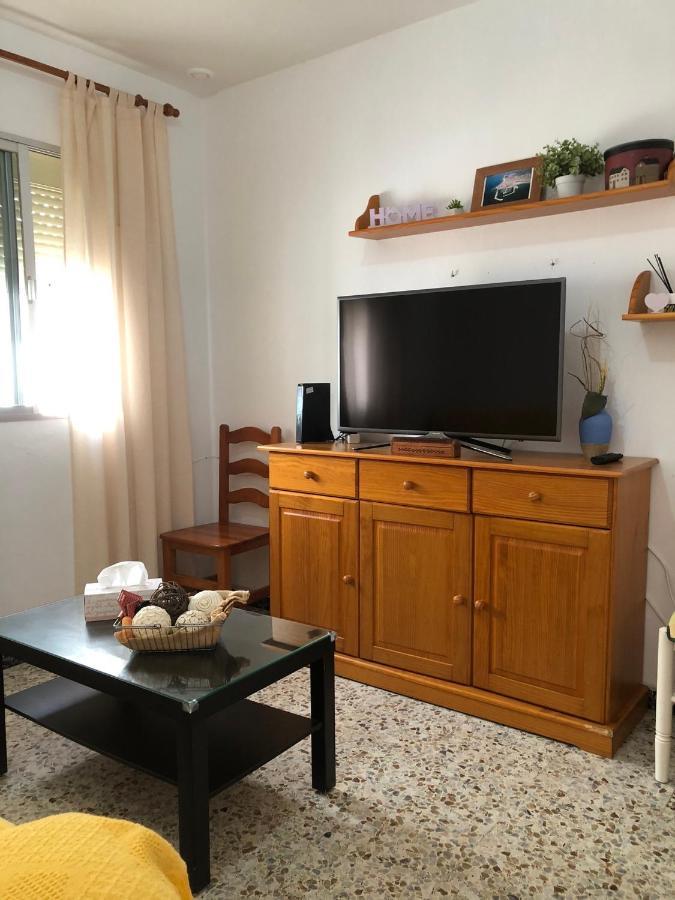 Casa en primera línea de playa Rota Exterior foto
